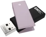 Emtec USB 2.0 C350 8GB Brick Purple USB Flash Drive