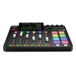R&Oslash;DE R&Oslash;DECaster Pro II tinklalaidžių gamybos studija, XLR, jack, USB-C, juoda