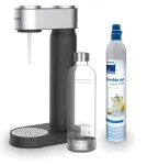 Philips gazuotas vandens aparatas plastikinis juodas 1 L PET butelis
