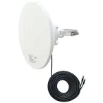 HISMART 5G / LTE / CBRS 2x2 MIMO Antena, 1.7-4.2 GHz, 2x 12 dBi, IP67