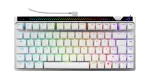 ASUS ROG Falchion Ace 75 HE Gaming Keyboard (Moonlight White, German Layout, ROG HFX V2 Magnetic Switches)