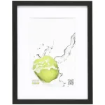 Deknudt S66KF2 P1 medinis juodas nuotraukų rėmelis 18x24 su paspartu