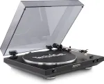 TechniSat TechniPlayer LP 200 Patefono grotuvas &ndash; juodas/sidabrinis &ndash; diržinė pavara &ndash; 33/45/78 aps./min. &ndash; USB skaitmeninimas &ndash; RCA i&scaron;vestis