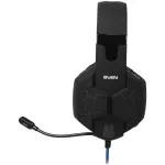 SVEN AP-U980MV žaidimų ausinės, USB, LED, 7.1, juodos-mėlynos