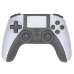 &bdquo;GameBox P5&ldquo; belaidis analoginis valdiklis, skirtas PS5 &ndash; PlayStation 5, dviguba vibracija, mikrofonas, lietimui jautri plan&scaron;etė, balta