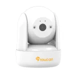 Toucan SEEK Indoor Pan & Tilt Camera &ndash; ki&scaron;tukinis maitinimas, be baterijos, balta