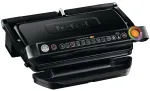 Kontaktinė grilio keptuvė Tefal GC7228, 800 cm&sup2;, reguliuojamas termostatas, juodas nerūdijantis plienas