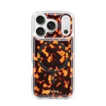 Crong Deluxe MAG Cover &ndash; Dėklas, skirtas iPhone 17 Pro, MagSafe (Tortoise)