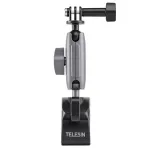 TELESIN Universal Handlebar Tube Clamp Mount for Sport Cameras (Aluminum)