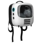 Cecotec Pumba 1800 Travel Fan Pet Carrier - Grey/Black