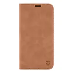 Tactical Book Cover Xproof, skirta &bdquo;Samsung Galaxy A36 5G&ldquo;, purvinai ruda