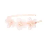 Souza! Pia Tulle Floral Headband for Girls - Pink