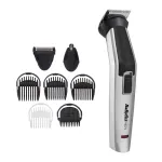 BaByliss 8-in-1 Titanium Silver, Black Nickel-Metal Hydride (NiMH)