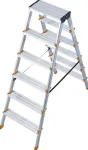 Krause Dopplo dvipusė kopėčios 2x6 pakopų 120427