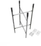 BEMKO Pagrindo pamatas ap&scaron;vietimo stulpui 160&times;160 mm