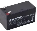 EUROPOWER EP 1.2-12 AGM akumuliatorius 12V 1.2Ah (6-9 metų tarnavimo laikas)