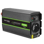 Automobilinis keitiklis Qoltec Monolith 1200 W Juodas 12 V