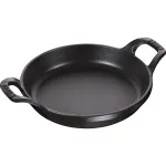 Staub apvalus kepimo ir tro&scaron;kinimo indas 16 cm 0,4 L ketaus juodas