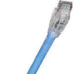 Belden 10GX Patch Cord S/FTP LSZH, 1 m, pilkas, Cat6A, 10GbE, apsauga nuo užkabinimo