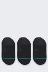 Stance Icon No Show 3 porų sportinės kojinės juodos (3 poros) | Kur.lt