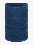 Buff Lightweight Merino Wool Multifunctional scarf Blue