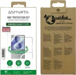 4smarts 360&deg; apsaugos rinkinys, skirtas Samsung Galaxy Z Flip8 &ndash; skaidrus