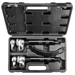 NEO TOOLS TOP-11-796 Spyruoklių suspaudimo rinkinys, 2 vnt., 370 mm, 1200 kg, kalti kabliai, juodos oksidacijos