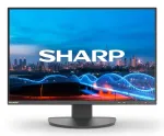 SHARP DD-EA241W 24 colių IPS monitorius, WUXGA 1920x1200, 16:10, 5ms, 1000:1, juodas