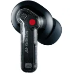&bdquo;Nothing Ear&ldquo; belaidės ausinės TWS, įterpiamos, skambučiams/muzikai, Bluetooth, juodos &ndash; permatomos (A10600061)