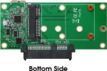 EXSYS EX-3675 2 prievadų RS-232 PCI Express serijinis adapteris su žemo profilio laikikliu