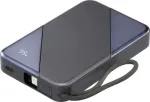 VOLTCRAFT VC-PBP2535CB ne&scaron;iojamas įkroviklis (power bank) 10000 mAh USB PD 3.0 Li-Ion juodas su įkrovos indikatoriumi VC-17288095