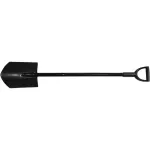 BR&Uuml;DER MANNESMANN M63120 metalinis kastuvas 1180 mm, juodas, velėnai pa&scaron;alinti ir &scaron;aknims pjauti