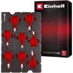 Einhell 370523 E-Case įrankių įdėklas &ndash; 8 dalių precizinių replių rinkinys, skirtas E-Case S-F