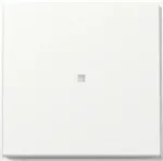Gira TX44 svirtis su kontroliniu langeliu, Pure White Silk Matt 329066