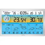 Technoline WD2500 belaidė meteorologijos stotis su lauko jutikliu, WLAN programėlės valdymu, palaiko iki 3 jutiklių, spalvotas ekranas