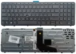 HP ZBook 15 G1 G2 klaviatūra su ap&scaron;vietimu ir TrackPoint, US i&scaron;dėstymas