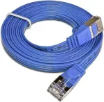 Wirewin Triotronik Cat 6 tinklo kabelis 0,25 m, mėlynas, U/FTP (STP), RJ-45 male/male, PKW-STP-SLIM-KAT6 0.25 BL