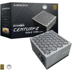 MONTECH CENTURY II 1050W ATX 3.1 maitinimo blokas, pilnai modulinis, 80 PLUS Gold, sidabrinis