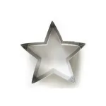 GUARDINI Kalėdinės žvaigždės formos pyrago skarda 20 x 20 cm, neprideganti anglinio plieno