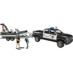 Dodge RAM 2500 Policijos pikapas su valtimi