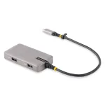 StarTech.com USB-C daugiafunkcis adapteris &ndash; 4K 60Hz HDMI su HDR &ndash; 3 prievadų USB &scaron;akotuvas &ndash; 100W Power Delivery perdavimas &ndash; sertifikuotas Chromebook