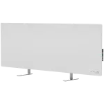 AENO Premium Eco Smart &Scaron;ildytuvas, 700W, Grūdintas stiklas, Infraraudonasis+konvekcinis &scaron;ildymas, LED ekranas, Ki&scaron;tukas: Europos (E/F tipas), BALTA