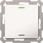 MDT TAL-5501002.02S KNX mygtukas Light55, 1 kanalo, RGBW, grynai baltas blizgus, Neutral Secure