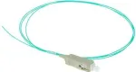 ACT RL8695 SC pigtail optinis kabelis, 1 m, OM3, LSZH, aqua