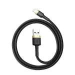 Baseus Cafule kabelis USB Lightning 1.5 A 2 m (auksinis/juodas)