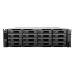 NAS Rack Serveris Synology RS2825RP+ 16 lizdų (3U) V1780B 3,35 GHz, 8 GB DDR4, HDD/SSD palaikymas, Pilka