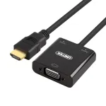 UNITEK Y-6333 adapteris HDMI į VGA su 3,5 mm garso i&scaron;vestimi