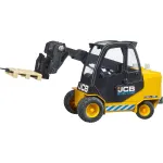 BRUDER JCB Teletruk žaislinis &scaron;akiniai krautuvas &ndash; ABS, rekomenduojamas amžius 3+, juoda ir geltona