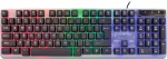 Rebeltec Gaming Keyboard Neon &ndash; pilno dydžio laido klaviatūra su LED ap&scaron;vietimu