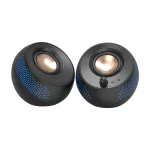 Kolonėlės kompiuterinės CREATIVE Pebble X 2.0 2.0, 15 W RMS, USB-C, Bluetooth 5.3, RGB ap&scaron;vietimas